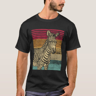 T-shirt Retro Zebra
