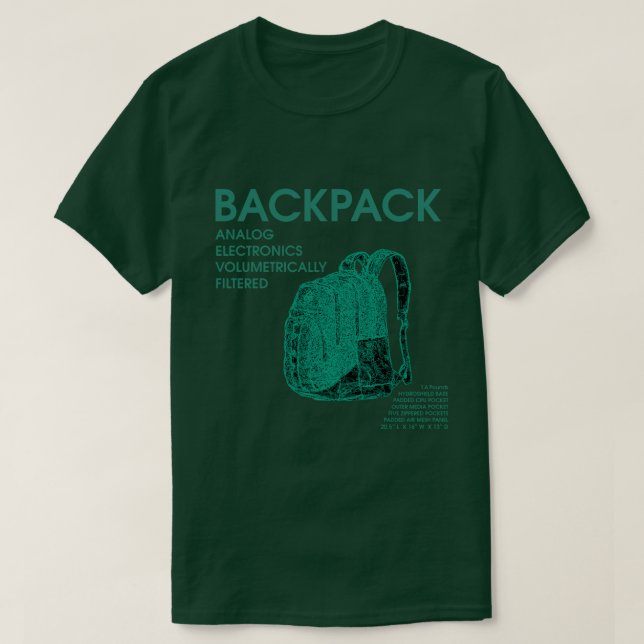 T-shirt Rétroaction des bandes critiques Chemise - alan s. (Design devant)