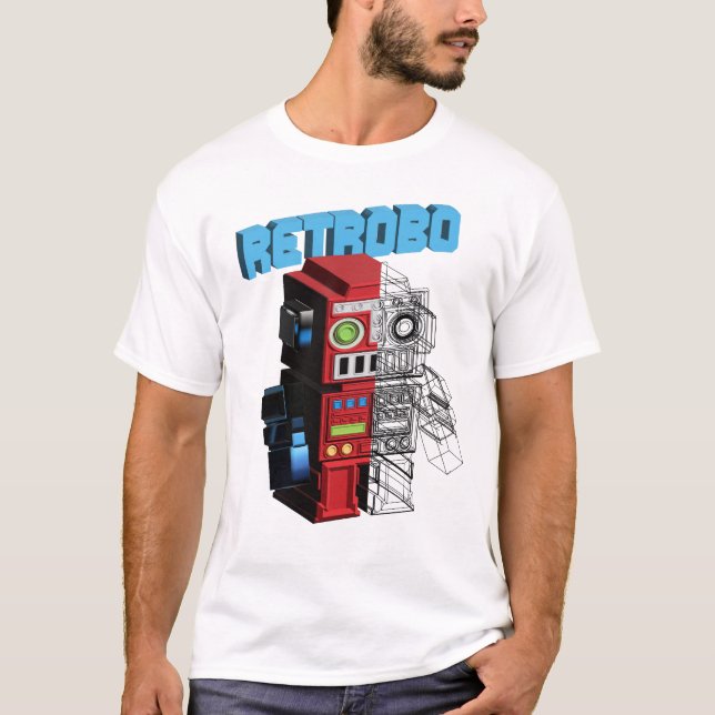 T-shirt Retrobot (Devant)