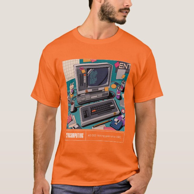 T-shirt Rétroinformatique (Devant)
