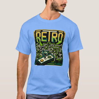 T-shirt Retron Game On Nostalgie drôle