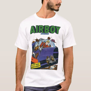 T-shirt Rétros bandes dessinées d'Airboy
