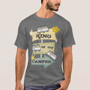 T-shirt Rétros campeur de la coutume rv/T-shirt drôles d