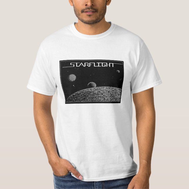 T-SHIRT RÉTROS JEUX - CHEMISE DE VOL D'ÉTOILE (Devant)