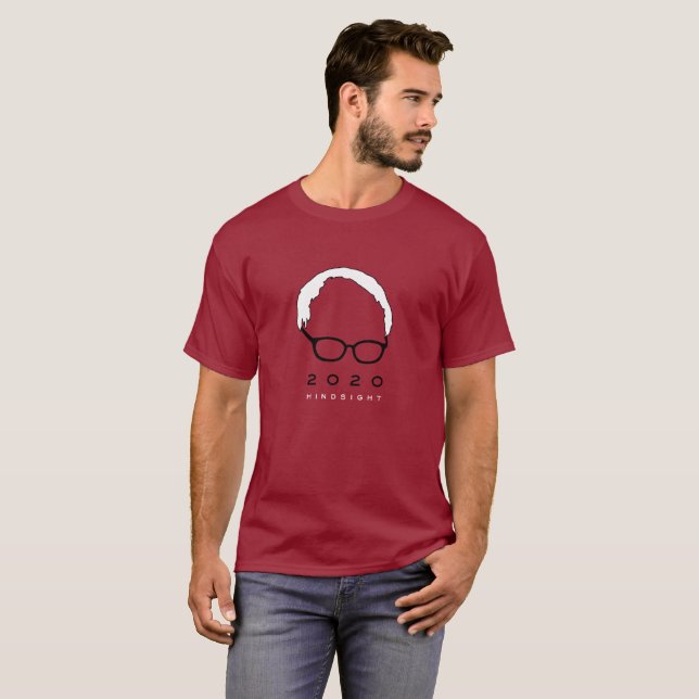 T-shirt Rétrospection 2020 de ponceuses de Bernie (Devant entier)