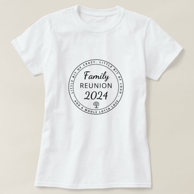 T-shirt Retrouvailles amoureuses 2024 (Design devant)