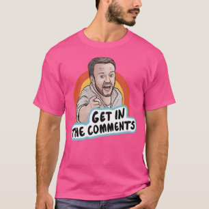 T-shirt Retrouvez Les Commentaires Brennan Lee Mulligan Je