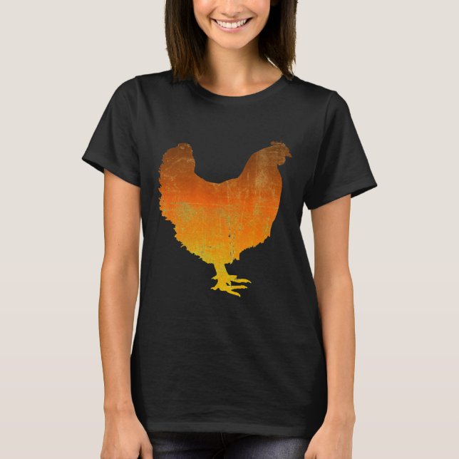 T-shirt Rette de poulet (Devant)