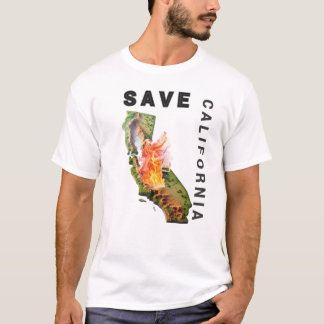 T - Shirt rettete Kalifornien