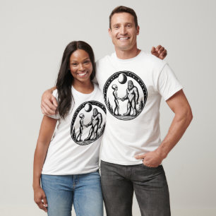 T-shirt Réunion Alien Espace Bigfoot