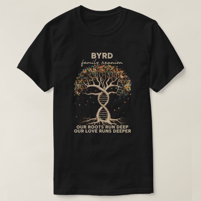 T-shirt Réunion de famille Byrd (Design devant)