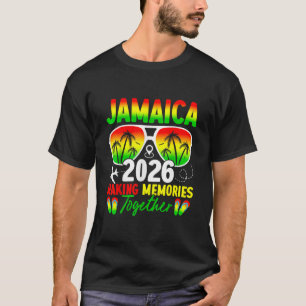 T-shirt Réunion de famille Jamaïque 2026 Vacances Création