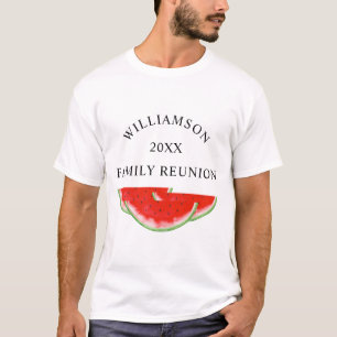 T-shirt Réunion de famille Pastèque