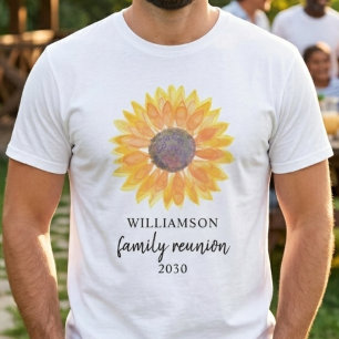 T-shirt Réunion de famille Tournesol
