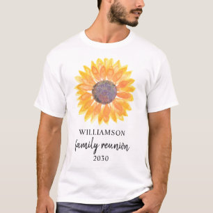 T-shirt Réunion de famille Tournesol