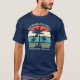 T-shirt Réunion en famille Summer Sunset Beach Palmier (Devant)