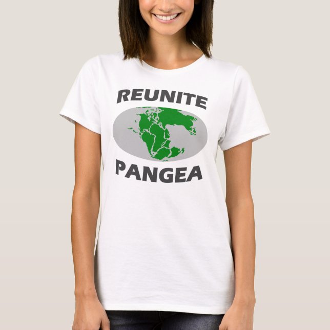 T-shirt Réunissez Pangea (Devant)