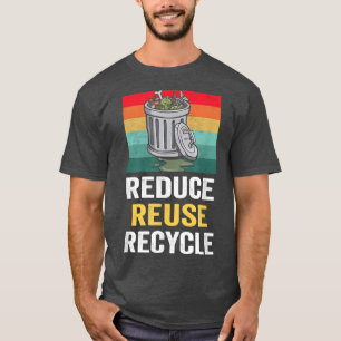 T-shirt Réutiliser le conducteur de camion à ordures de ca