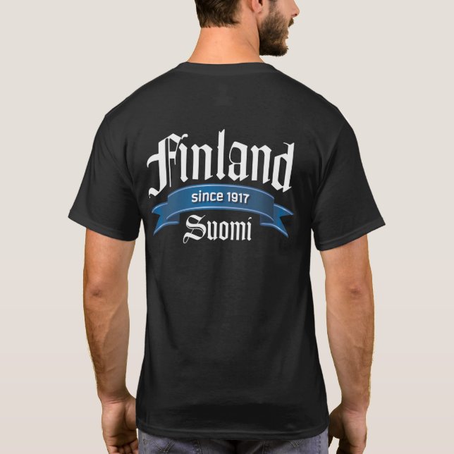 T-shirt Rev Back de la Finlande depuis 1917 (Dos)
