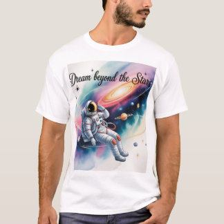 T-shirt Rêve au-delà des étoiles – T-Shi d'art spatial d'a