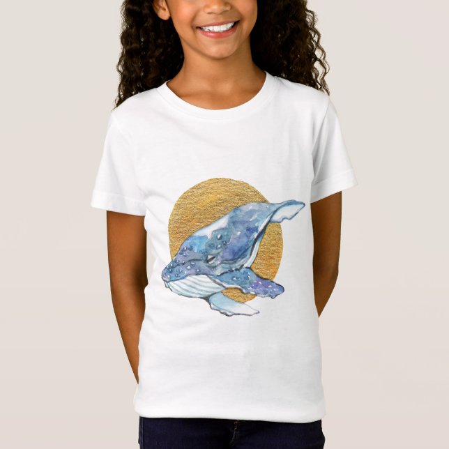 T-Shirt Rêve de baleines (Devant)