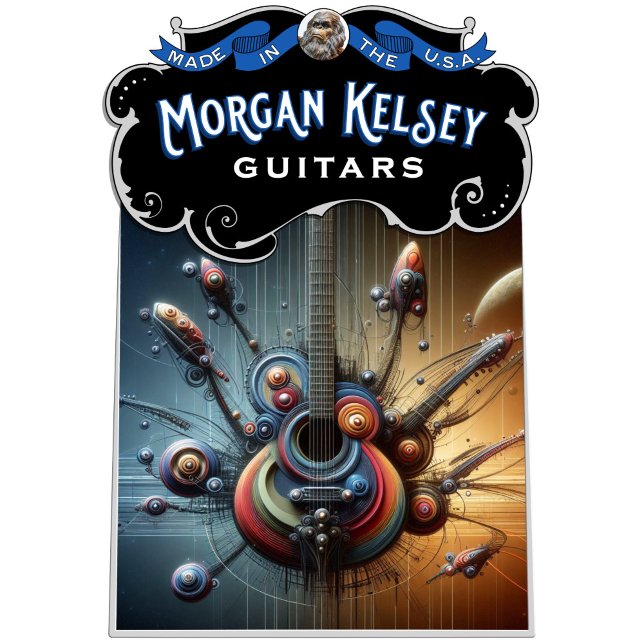 T-shirt rêve de guitare psychédélique (Créateur téléchargé)