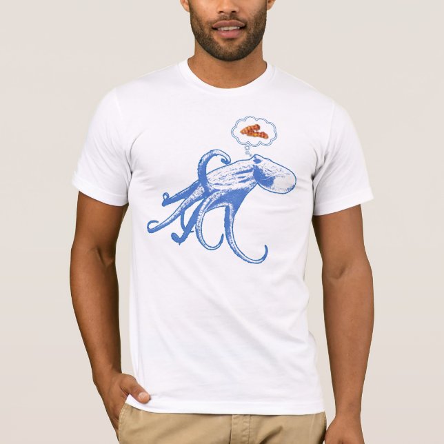 T-shirt Rêve de poulpes aussi (Devant)
