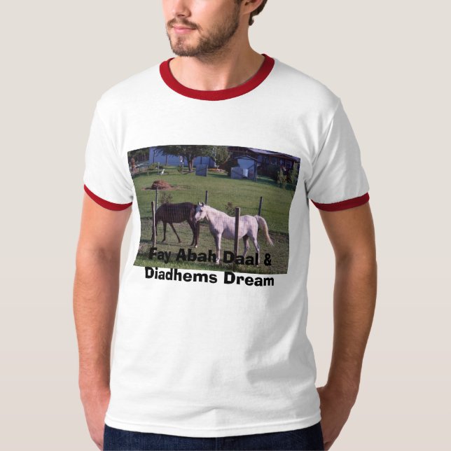 T-SHIRT RÊVE FÉERIQUE D'ABAH DAAL ET DE DIADHEMS. (Devant)