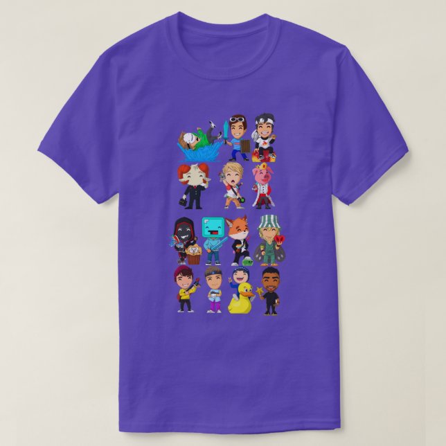 T-shirt rêve smp tous les membres 2 (Design devant)