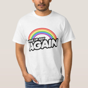 T-shirt Réveillé Gay Encore Une Fois