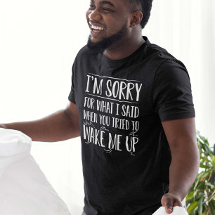 T-shirt Réveille-moi