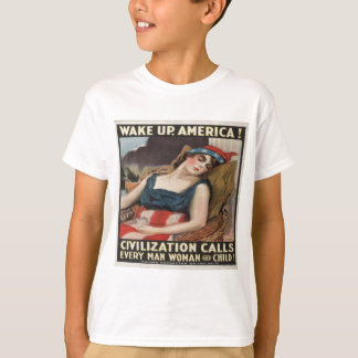 T-SHIRT RÉVEILLEZ L'AMÉRIQUE
