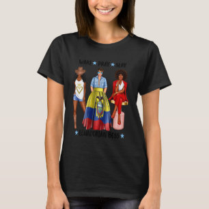 T-shirt Réveillez Prière Tuez Équateur Patron Noir Latine