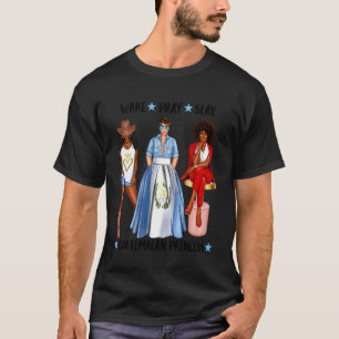 T-shirt Réveillez Priez Tuez Drapeau de la Princesse guaté