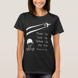 T-shirt Réveillez-Vous Cherchez À Me Parler Pour Les Chema