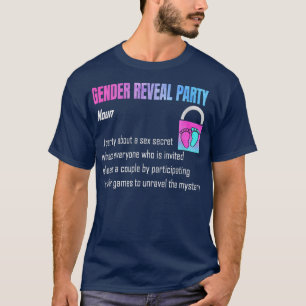 T-shirt Révélation de genre Fête Révélation de genre