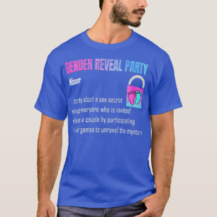 T-shirt Révélation de genre Fête Révélation de genre
