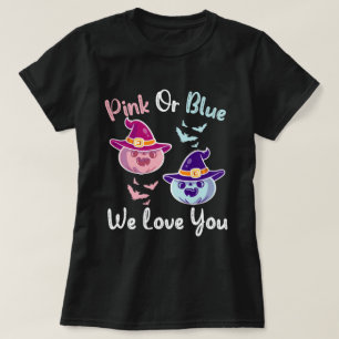 T-shirt Révélation de genre Halloween d'automne thème - Ci