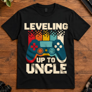 T-shirt Révélation de l'oncle bébé en montant de niveau po