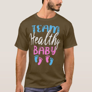 T-shirt Révélation Drôle De Genre De L'Équipe Bébé Sain Pa