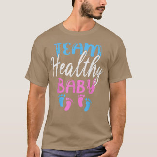 T-shirt Révélation Drôle De Genre De L'Équipe Bébé Sain Pa