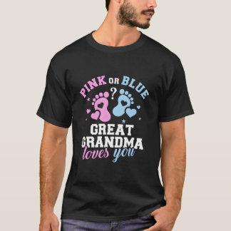 T-shirt Révélation du sexe à la grande grand-mère