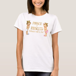 T-shirt Révélation du sexe Prince et Princesse