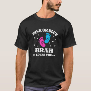 T-shirt Révéler le genre Brah Baby shower Frère 1