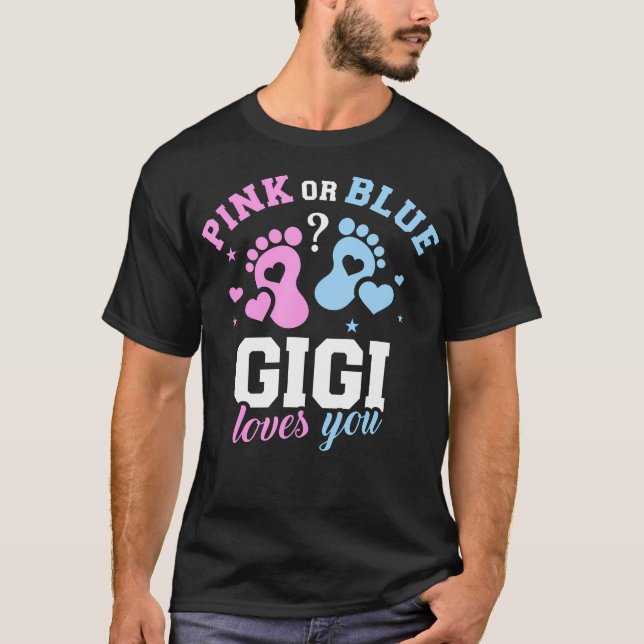 T-shirt Révéler le genre Gigi (Devant)