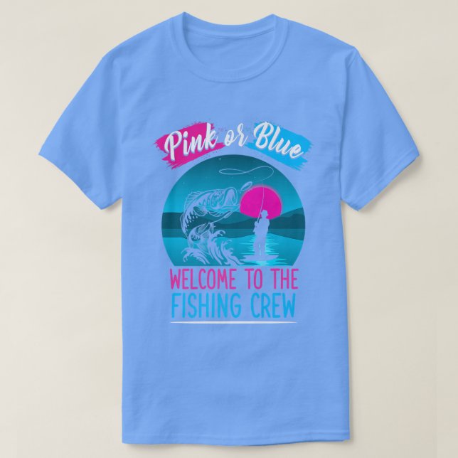 T-shirt Révéler Le Sexe Pêche Rose Ou Bleu Bienvenue Au Po (Design devant)
