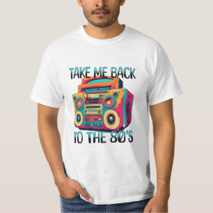 T-shirt Revenez aux années 80