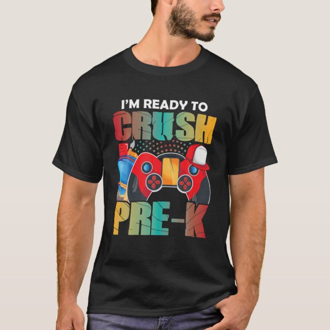 T-shirt Revenir À L'École Étudiants Garçons Enfants Novel (Devant)