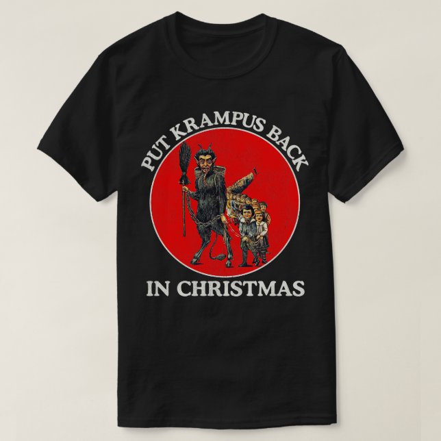 T-shirt Revenir à Noël (Design devant)