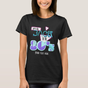 T-shirt Revenons à la chemise personnalisée des filles des